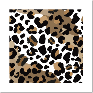 Cute leopard print Posters and Art